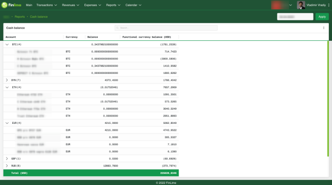 Cash Balance